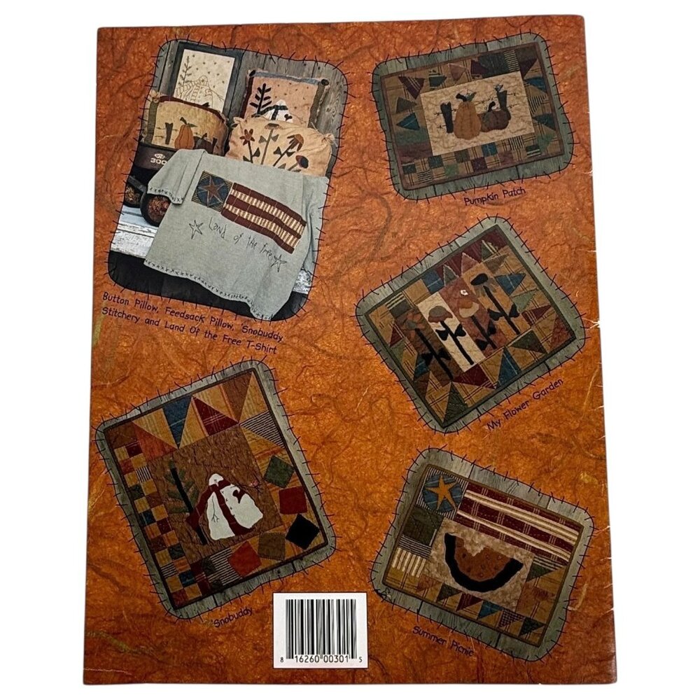 3 Whimsicals Quilt Pattern Book For The Bird Homestead Sampler Sample The Season - Picture 8 of 14